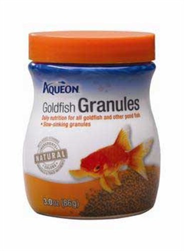 Aqueon 06052 Goldfish Granules, 3-Ounce