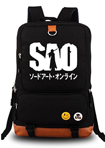 MiracleL Sword Art Online Anime Luminous Backpack School Bag Shoulder Bag