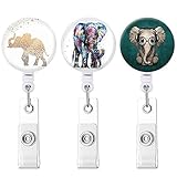 Badge Reel Retractable Badge Holder Carabiner with