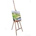 Mont Marte Floor Easel w/Tilt Beech Wood