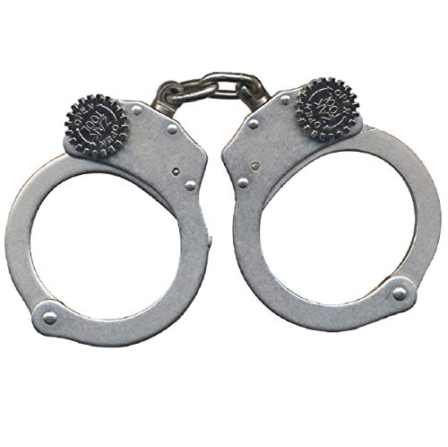 Tactical Training Handcuff, Chain Link, Nickel