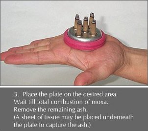 Smokeless Pipe Moxa (Black)