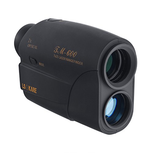 Laser Rangefinder Golf Rangefinder Ranging Up To 600 Yards, with Only 1 Yard Accuracy, 7 X Magnification Lens Used In Golf Sport , Racing, Archery, Survey ,Hunting and Laser Distance Meter