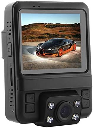CAPTIANKN Car Camera, Full HD 1080P Front and Rear Camera Night Vision 2.4 inch LCD, Support GPS, Loop Video