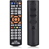 Smart Remote Control with Learning Function, Universal IR Remote Controller Replacement for TV Cable Box DVD Player Satellite Receiver and Home Entertainment Devices