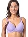 Gratlin Women's Padded Maternity Underwire Nursing Bra with Full Sling Lilac 34C