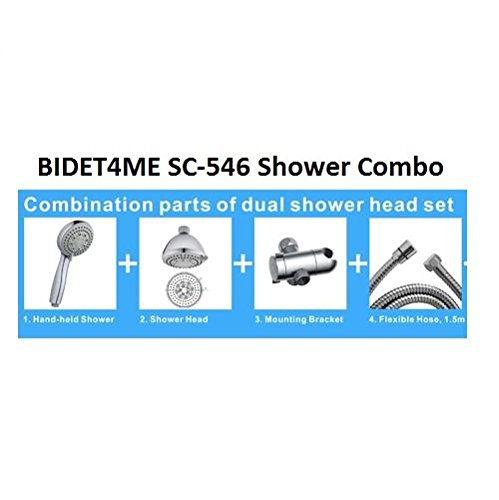 Bidet4me SC-546 Quality Hand Held Bidet Value Pack