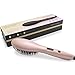 AsaVea Hair Straightening Brush 4 with Premium Anion Generator, Best for Using at Home or Travelling, Lighter and Smaller (rose gold)