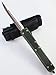 TacKnives OTF Double Action Safety Knife Out-The-Front MTU11G (Green)