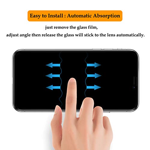 Sameriver iPhone 11 Pro/ iPhone Xs/X Privacy Screen Protector, [1-Pack] Full Coverage Anti-Spy Anti-Scratch Tempered Glass Film Shield for iPhone 11 Pro/ Xs/X 5.8 inches - Thumbnail 4