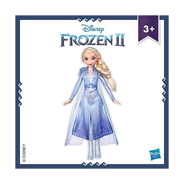 Disney Frozen Elsa Fashion Doll With Long Blonde Hair and Blue Outfit Inspired by Frozen 2 – Toy for Kids 3 Years Old…