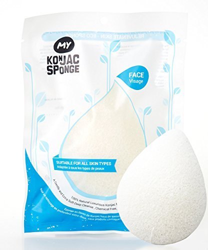 MY Konjac Sponge All Natural Original Pure Facial Sponge for All Skin
Type by My Konjac Sponge MY Konjac Sponge All Natural Original Pure Facial Sponge for All Skin
Type by My Konjac Sponge