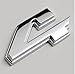 TK-KLZ 2Pcs 3D ABS 4X4 Four-Wheel Drive Logo Premium Car Side Fender Rear Trunk Emblem Badge Sticker Decals for Jeep Dodge Mercedes BMW Mustang Volvo Chevrolet Nissan Audi VW Ford Honda Toyota Lexus