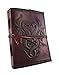 Embossed Leather Dual Dragons 120 Leaf Journal by Things2Die4