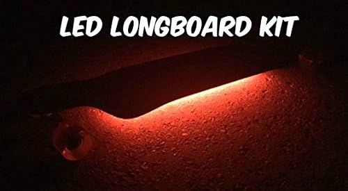 LED Longboard Kit Battery Powered 5050 20 Color Options 19 Modes Light Strip