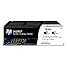HP Original 128A Black Toner Cartridges (2-pack) | Works with LaserJet Pro CM1415 Color, CP1525 Color Series | CE320AD