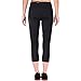 Champion Women's 6.2 Double Dry Performance Capri Legging, Black, Medium