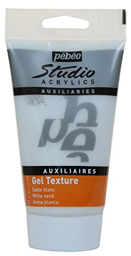 Pebeo-Studio-Acrylics-Auxiliaries-Sand-Texture-Gel-130-ml-Tube-White
