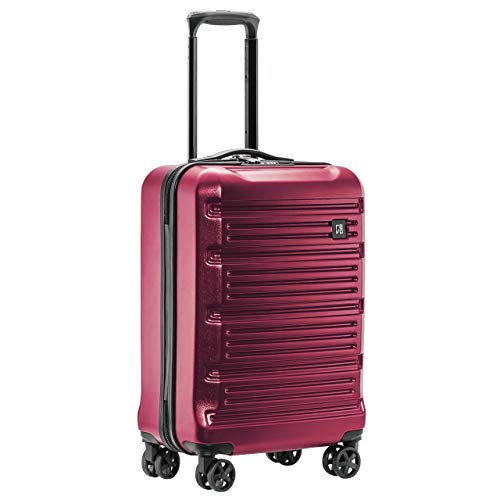 REVO Arro Hardside Luggage with Spinner Wheels, Made in USA, CarryOn