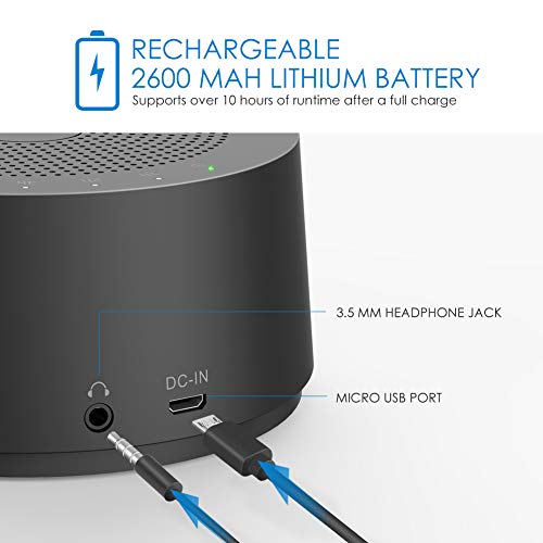 White Noise Machine Rechargeable, AVANTEK 30 Non-Looping High Fidelity Soothing Sounds for Sleeping with Full Touch Control, Fan & Nature Sounds, Earphone Jack, Memory Function & 7 Timer Settings - Thumbnail 2