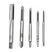 UEB Fluted Screw Set,5Pcs Machine Screw Metric Thread Plug Taps Set M3 M4 M5 M6 M8
