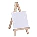 Mini Canvas Panels for Painting Craft Drawing, 24 Pack (3 by 3 Inch)