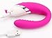 (US Stock) Badboy Couple G Spotter Vibrator Rechargeable Massager Silicone Clitoral Stimulator Viberate Toy for Women Quiet Adult Sex Toys