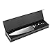 Chef Knife - Kitchen Knife 8 Inch - Sharp Stainless Steel Blade - Professional Quality - Rust-Proof Dishwasher-Safe - Black Gift Box Included