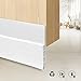 2 Pack Tesyker Weather Stripping Sweep Draft Stopper