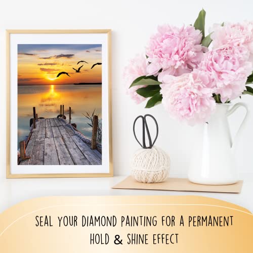 Picmondoo Diamond Painting Sealer 3,4OZ The Original Diamond