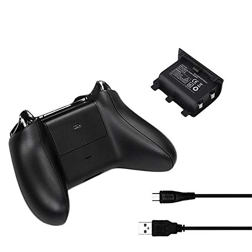 Xbox Controller Battery, Rechargeable Battery Pack with USB Charging Cable for Xbox One