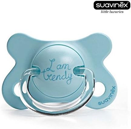 SUAVINEX 'Fusion' No. 3801232 – 1 x Silicone Anatomic Dummy/Blue (2 – 4 Months)