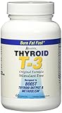 Absolute Nutrition Fat Burning Metabolism Boosting Supplement, Thyroid T-3, 60 Capsules