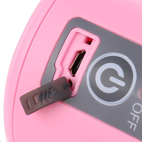 Fullwei Compact Juicer Machines, 380ml USB Electric Fruit Juicer Handheld Smoothie Maker , Portable Quiet Juice Cup (Pink)