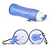 PYRUS Collapsible Water Bottle, Travel Accessories Bottles Leak Proof for Sports Camping Hiking Cycling(Blue)