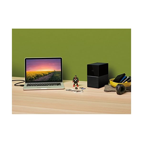 WD My Book Duo 20 TB RAID Desktop-Speicher (Passwortschutz, Sicherungssoftware, Hardwareverschlüsselung, USB 3.0, sofort… – Bild 6