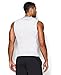 Under Armour Men's UA HeatGear Armour Sleeveless Compression Shirt XXL White
