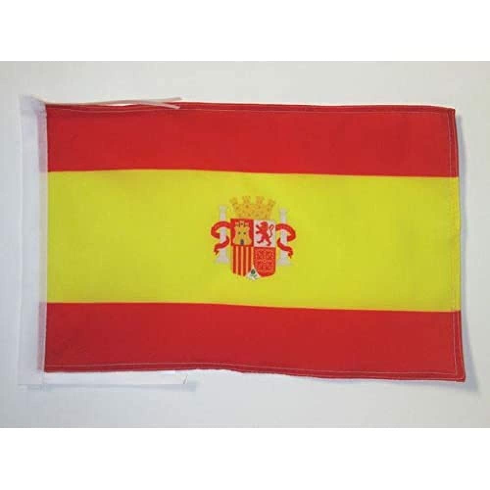 AZ FLAG - Nationalist Spanish 1936-1938 Flag - 18'' x 12'' - 100% Polyester Spain Small Banner with Two Cords - Fade Resistant - Vivid Colors - 18x12 in - 45x30 Cm โ image 1
