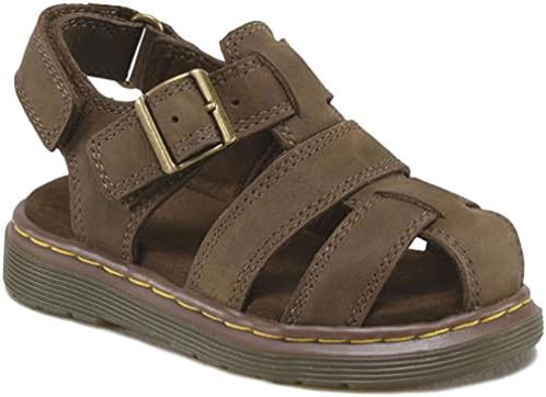 Dr. Martens Baby Boy's Moby Brown Sandals 4 M UK, 5 M