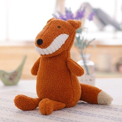 Cengbao Smiling Tooth Doll Piggy Pig Comfortable Doll Dinosaur Plush Toys, Fox William, 20cm