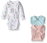 Carter's Baby Girls' 3 Pack Side Snap Bodysuits (Baby)