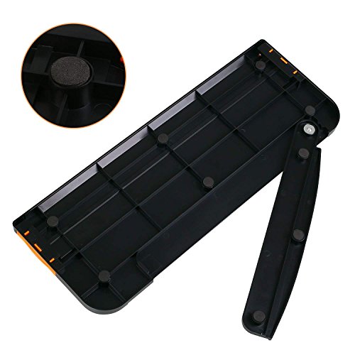 Miukada Paper Cutter.12 inch/Letter Size/A4 Paper Trimmer with Automatic Security Blade and Side Ruler for Craft Paper, Coupon, Label or Card for School, Home and Office(with Bonus Two Extral Blades) - Thumbnail 4