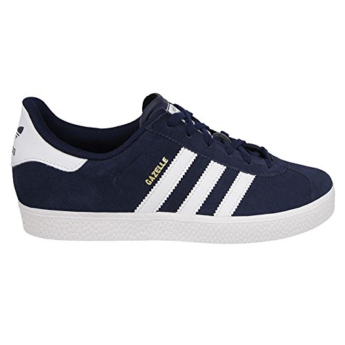 Adidas Youths Gazelle 2 Navy White Suede Trainers 6 5 | Desertcart Guyana