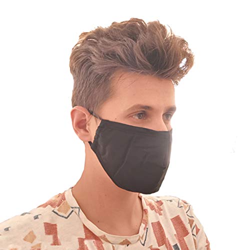 ZenHand Masque Noir en Tissu