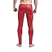 YiZYiF Fashion Men's Leather Like Tight Pants PVC Long Trousers Underwear Red Medium