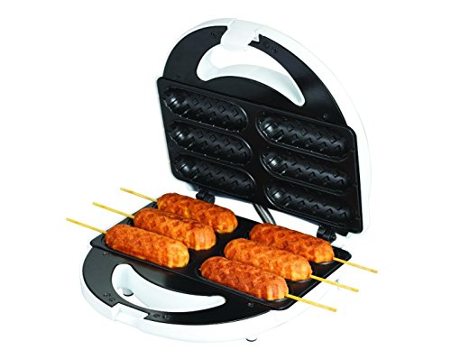 Click Here to See More Images Hot Dog Waffle Sausage Maker Electric Pancake New Cake Cooking Waffle 6 Pieces
