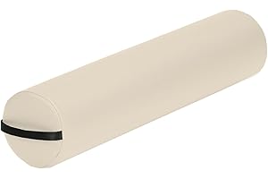 EARTHLITE Bolster Pillow Full Round – Durable Massage Bolster, 100% PU Upholstery incl. Strap Handle/Professional Quality for