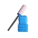 SpeTool Ceramic Nail Drill Bits Cylinder with Smooth Top Electric File 3/32 Inch Manicure Pedicure Nail Art Tool, Medium, Pink