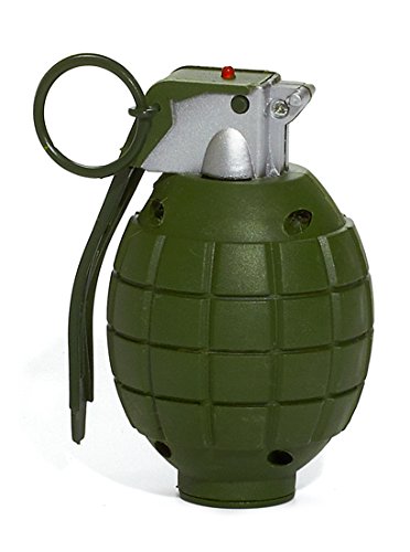 Set of 4 Kids Toy B/o Army Style Grenades with Light and Sound for Pretend Play - Thumbnail 2