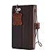 Genuine Italy Leather Case for iPhone 6 6s 4.7 Book Wallet Cover Handmade Luxury Cards Slots Slim Classic Brown DavisCaseⓇ